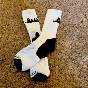 NXT LACROSSE Philly Skyline NWOT MENS SOCKS.